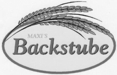 MAXI'S Backstube Logo (DPMA, 12.11.2004)