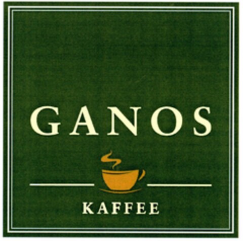 GANOS KAFFEE Logo (DPMA, 13.05.2005)