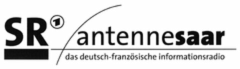 SR antenne saar das deutsch-französische informationsradio Logo (DPMA, 14.12.2005)