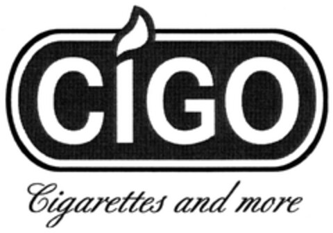 CIGO Cigarettes and more Logo (DPMA, 02/13/2007)