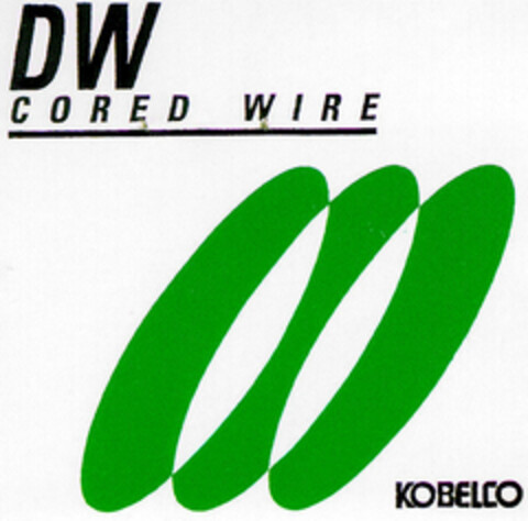 DW CORED WIRE Logo (DPMA, 02.12.1994)