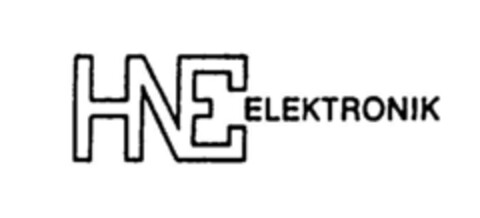 HNE ELEKTRONIK Logo (DPMA, 10.07.1995)
