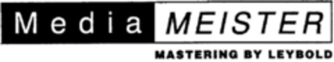 Media MEISTER MASTERING BY LEYBOLD Logo (DPMA, 20.07.1995)