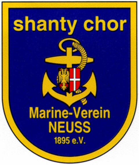 shanty chor Marine-Verein NEUSS 1895 e.V. Logo (DPMA, 22.04.1996)