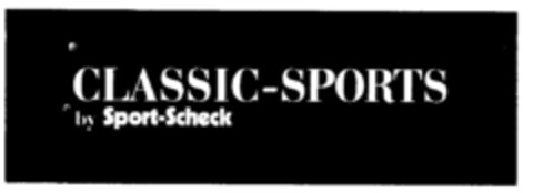 CLASSIC-SPORTS by Sport-Scheck Logo (DPMA, 06/20/1997)