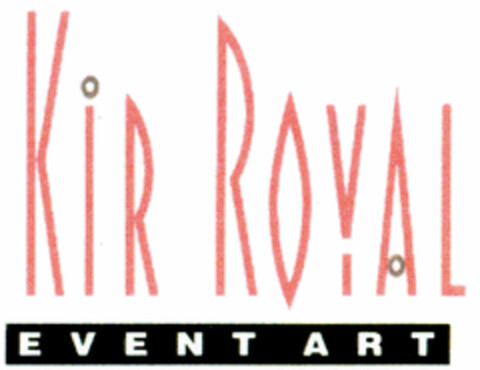 KIR ROYAL EVENT ART Logo (DPMA, 23.10.1998)