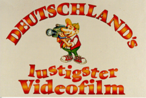 DEUTSCHLAND`s lustigster Videofilm Logo (DPMA, 07/05/1990)