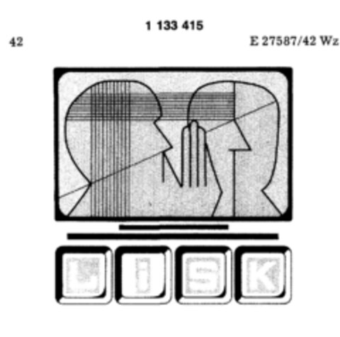 LISK Logo (DPMA, 05/04/1988)