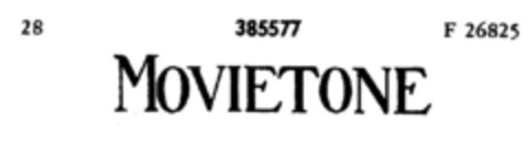 MOVIETONE Logo (DPMA, 13.03.1928)
