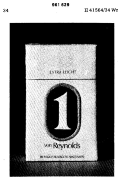 1 von Reynolds Logo (DPMA, 05.03.1976)