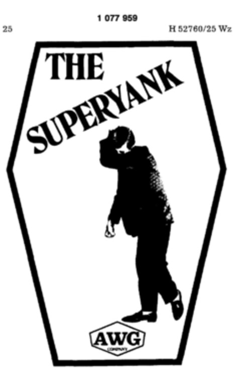 THE SUPERYANK AWG COMPANY Logo (DPMA, 05/17/1984)
