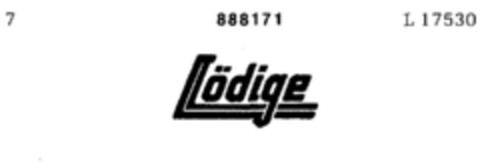 Lödige Logo (DPMA, 01/08/1971)