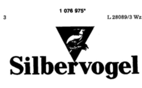 Silbervogel Logo (DPMA, 26.03.1985)