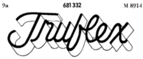 Truflex Logo (DPMA, 10.11.1954)