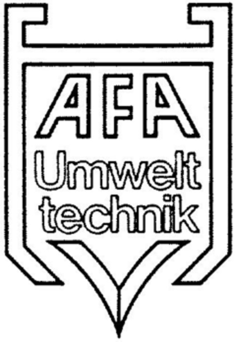 AFA UMWELTTECHNIK Logo (DPMA, 03.12.1990)