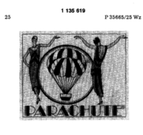 PARACHUTE Logo (DPMA, 25.09.1987)