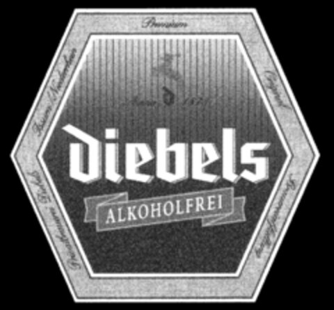 diebels ALKOHOLFREI Logo (DPMA, 23.04.1993)