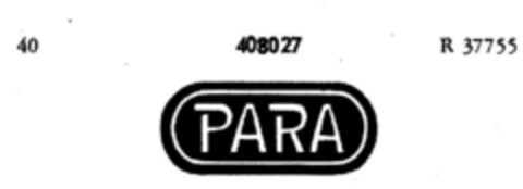 PARA Logo (DPMA, 03.06.1929)