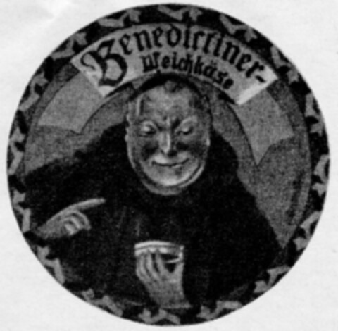 Benedictiner-Weichkäse Logo (DPMA, 01/12/1933)