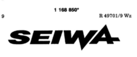 SEIWA Logo (DPMA, 24.08.1990)