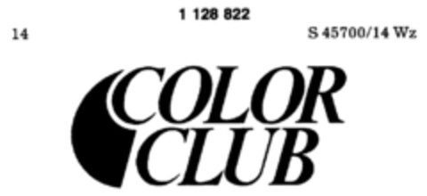 COLOR CLUB Logo (DPMA, 11/23/1987)