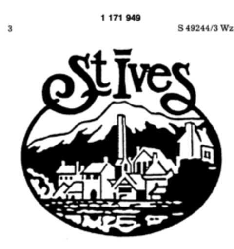 St Ives Logo (DPMA, 17.10.1989)