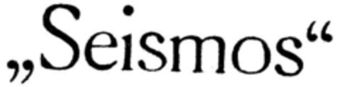"Seismos" Logo (DPMA, 06/25/1954)