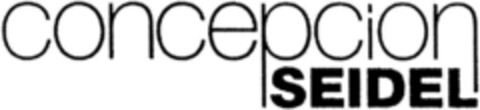 concepcion SEIDEL Logo (DPMA, 02/04/1994)