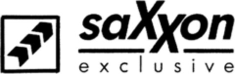 saxxon exclusive Logo (DPMA, 07.09.1994)