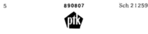 ptk Logo (DPMA, 02/27/1969)