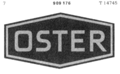 OSTER Logo (DPMA, 01/19/1972)