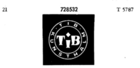 TIB   KUNSTHALM Logo (DPMA, 05.01.1959)