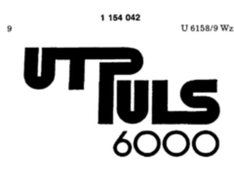 UTPULS 6000 Logo (DPMA, 19.10.1983)