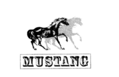 MUSTANG Logo (DPMA, 12/28/1972)