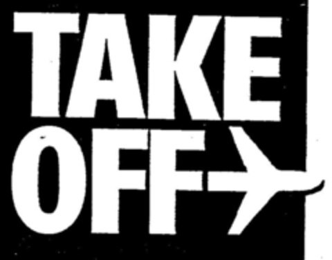 TAKE OFF Logo (DPMA, 09.07.1990)