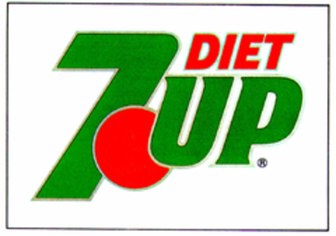 7.UP DIET Logo (DPMA, 07/27/1990)