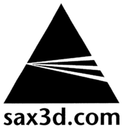 sax3d.com Logo (DPMA, 28.02.2000)
