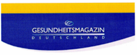 GESUNDHEITSMAGAZIN DEUTSCHLAND Logo (DPMA, 14.02.2001)