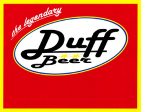 Duff Beer Logo (DPMA, 04/09/2009)