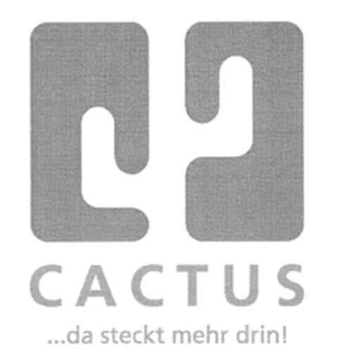 CACTUS ...da steckt mehr drin! Logo (DPMA, 26.08.2009)