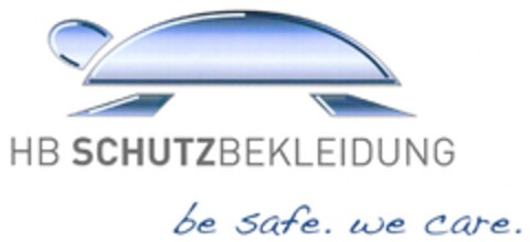 HB SCHUTZBEKLEIDUNG be safe. we care. Logo (DPMA, 28.09.2011)
