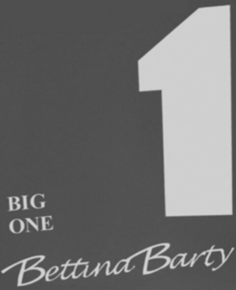 BIG ONE 1 Bettina Barty Logo (DPMA, 08/20/2012)