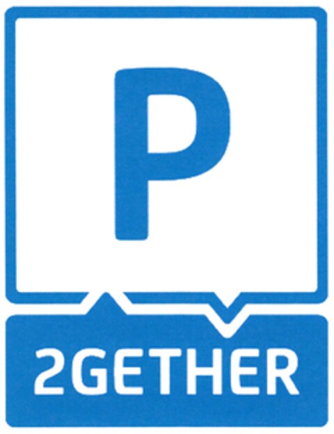 P 2GETHER Logo (DPMA, 26.09.2013)