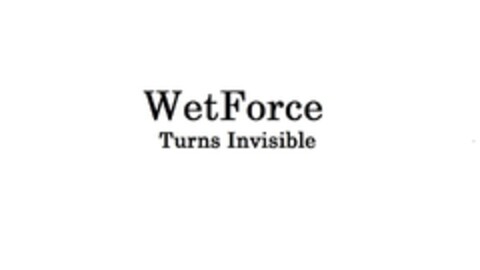WetForce Turns Invisible Logo (DPMA, 11/08/2016)