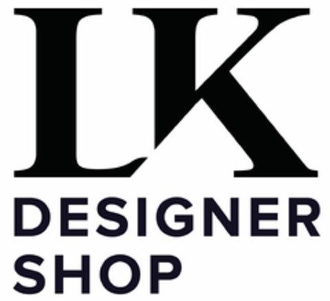 LK DESIGNER SHOP Logo (DPMA, 07/08/2020)