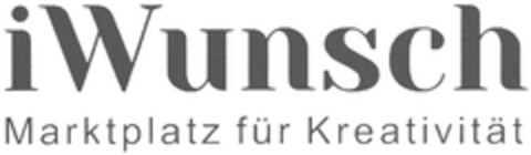 iWunsch Marktplatz für Kreativität Logo (DPMA, 31.05.2021)