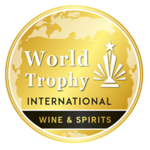 World Trophy INTERNATIONAL WINE & SPIRITS Logo (DPMA, 29.07.2021)