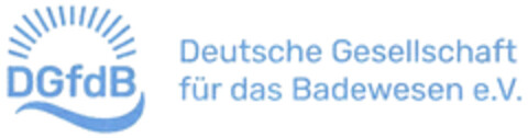 DGfdB Deutsche Gesellschaft für das Badewesen e.V. Logo (DPMA, 01/28/2022)