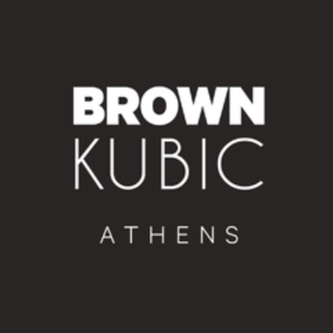 BROWN KUBIC ATHENS Logo (DPMA, 11.06.2024)