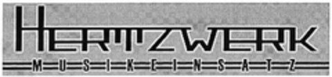 HERTZWERK Musikeinsatz Logo (DPMA, 05.05.2003)